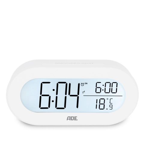 Reloj alarma c/termómetro