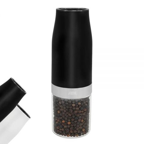 Molinillo eléctrico c/ sensor de Inclinación NEGRO