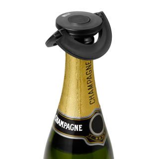 Tapon botella champagne GUSTO- negro