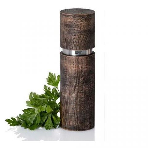 Molinillo madera osc. sal - pimienta  TEXTURA 20cm