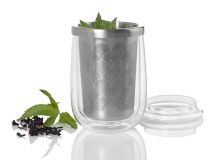 Mug+filtro vidrio- FUSION GLASS 400ml