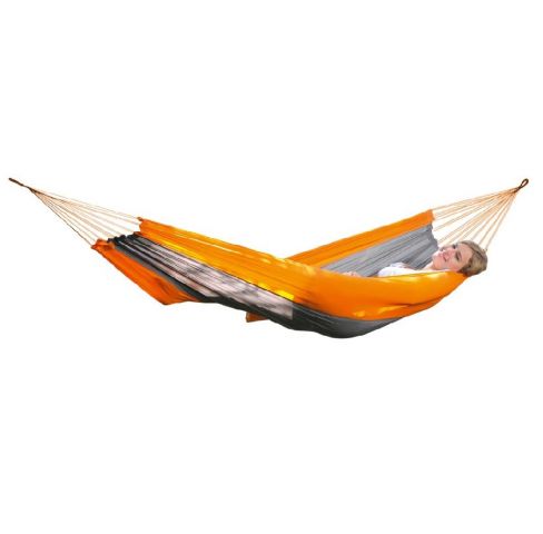 Hamaca Silk Traveller techno (orange-grey)