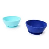 Set 2 bowl silicona turquesa-cobalto