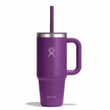 Taza c/pajita flexible 0,70L BEACHPLUM