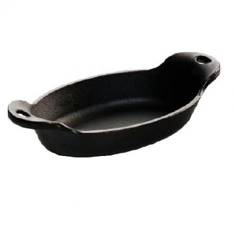 Fuente ovalada mini cocina-mesa 20x10cm