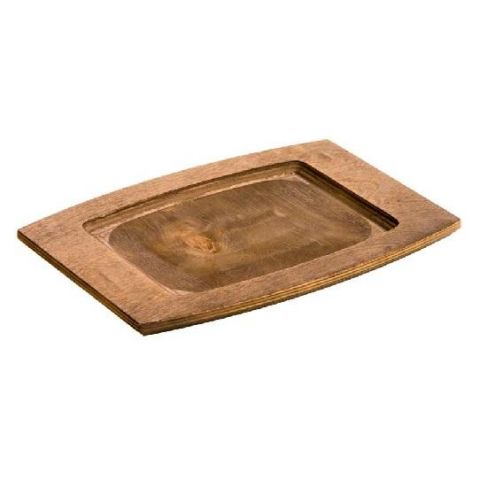 Protector rectangular mesa- nogal 35x 25cm