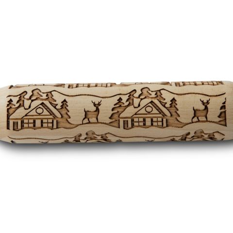 Rodillo de madera Cottage