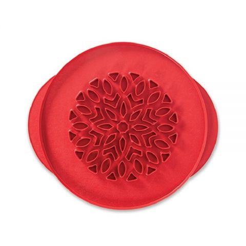 Cortador reversible enrejado y corazones 30 cm