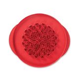 Cortador reversible enrejado y corazones 30 cm