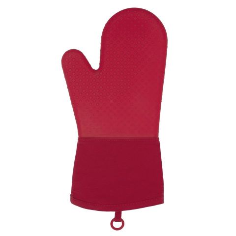 Manopla cocina silicona- rojo