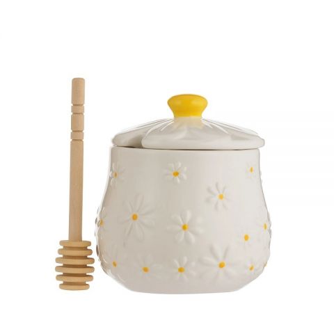 Tarro miel c/cuchara DAISY