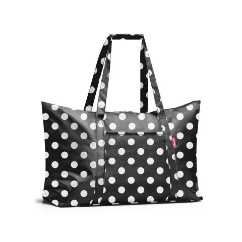 Bolsa viaje mini maxi Travelbag dots white