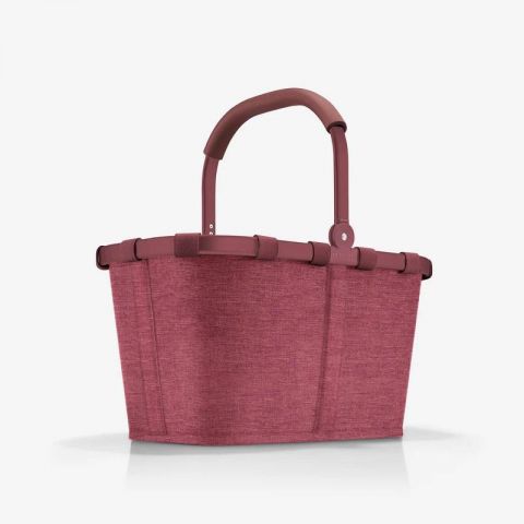 Carrybag twist maroon