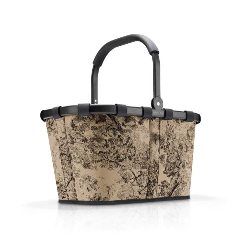 Carrybag jacquard brown