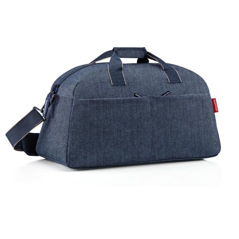 Bolsa viaje overnighter herringbone dark blue