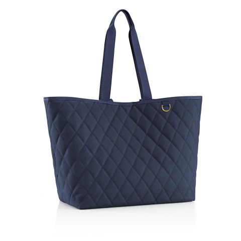 Classic shopper XL rhombus midnight gold