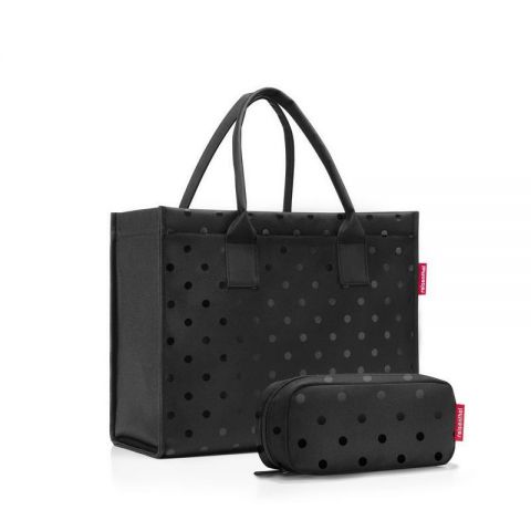 Set Daily shopper glossy dots black