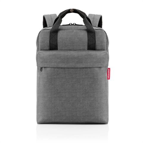 Mochila allday backpack M iso twist silver