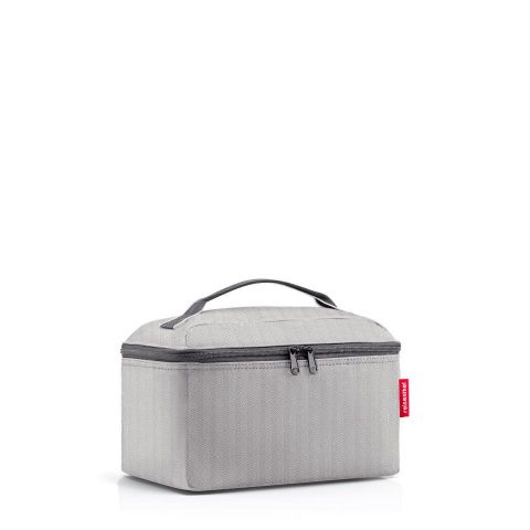 Beautycase herringbone grey