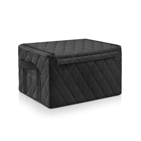 Caja almacenar c/tapa M rhombus black