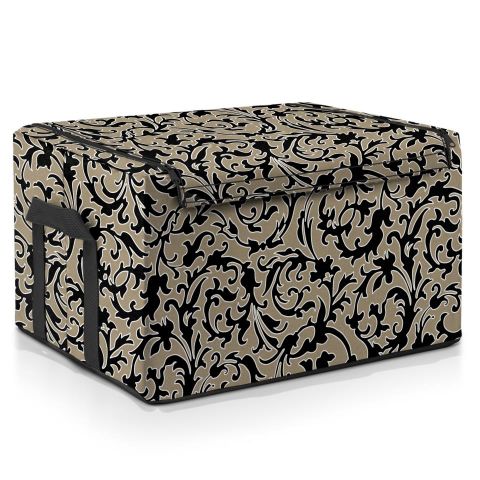 Caja almacenar c/tapa L baroque marble