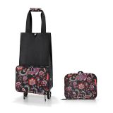 Carro compra plegable paisley black