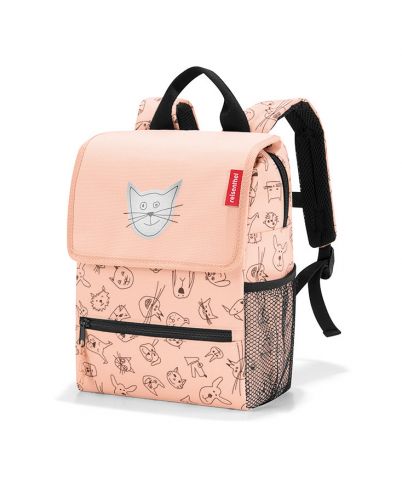 Mochila kids cats & dogs rose