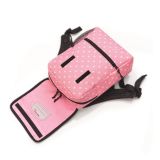 Mochila kids panda dots pink