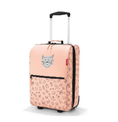 Maleta trolley XS cats and dogs rose