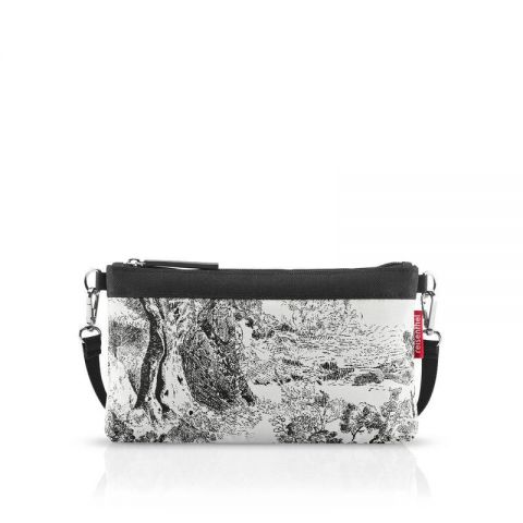 mini pouch jacquard grey