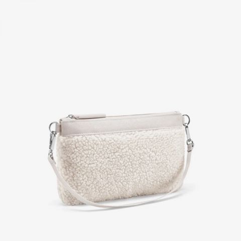 mini pouch teddy sand