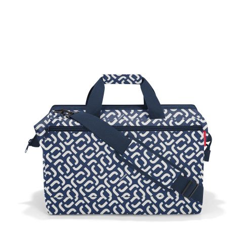 Bolsa viaje allrounder L pocket signature navy