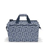 Bolsa viaje allrounder L pocket signature navy