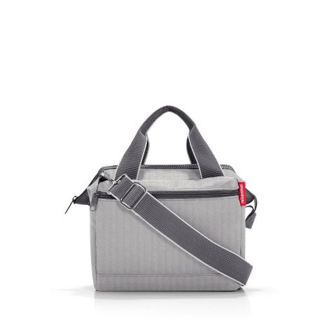 Bolso bandolera allrounder cross herringbone grey