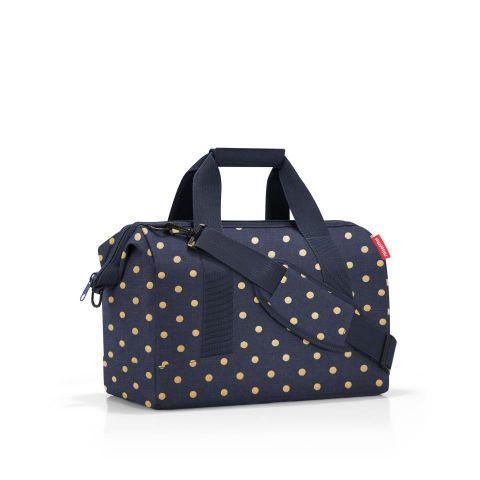 Bolsa viaje allrounder M metallic dots blue