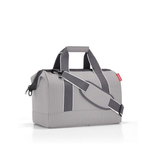 Bolsa viaje allrounder M herringbone grey