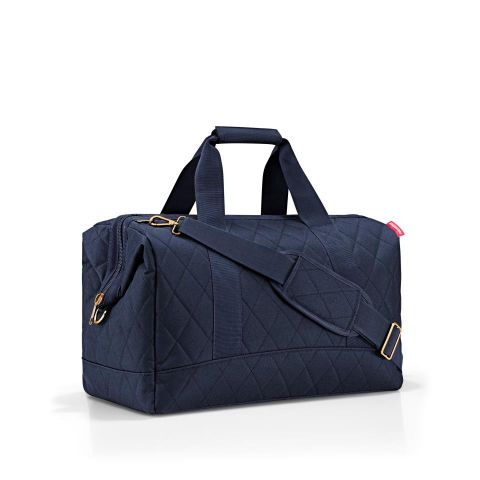 Bolsa viaje allrounder L rhombus midnight gold