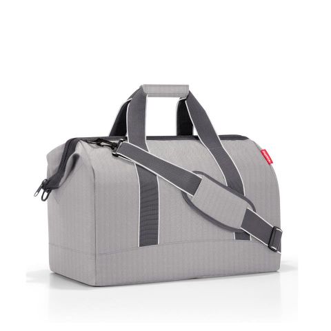 Bolsa viaje allrounder L herringbone grey