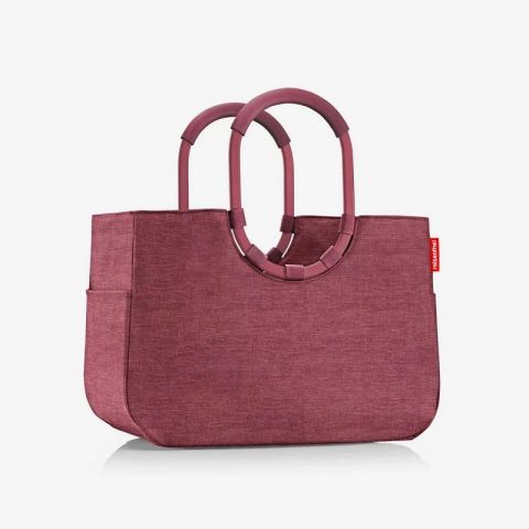 Bolsa compra Loop L twist maroon