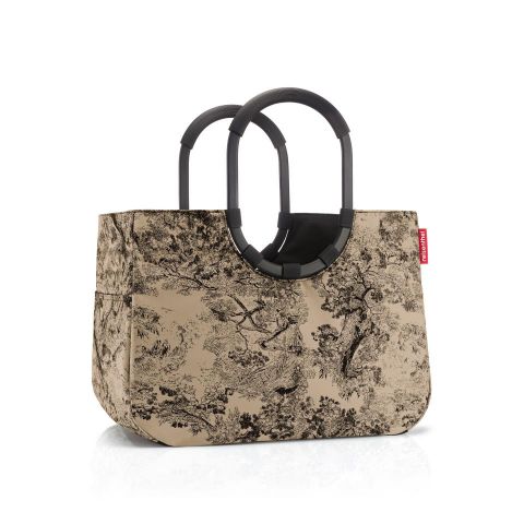 Bolsa compra Loop L jacquard brown