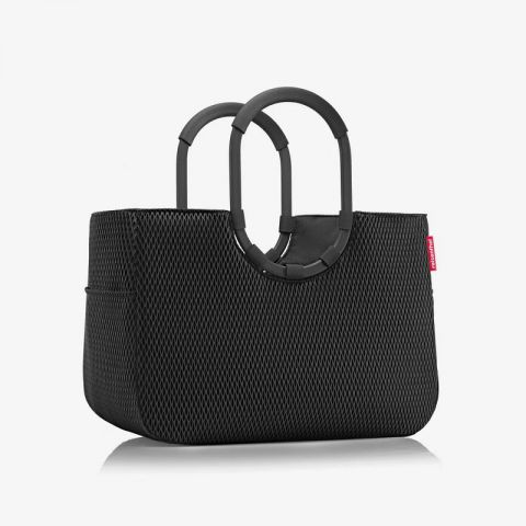 Bolsa compra Loop L mesh black