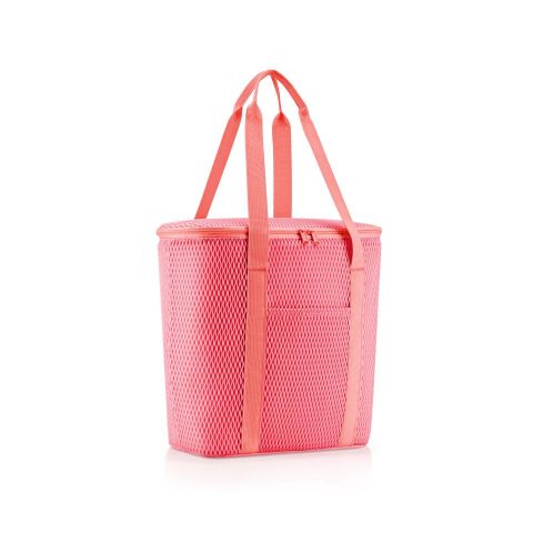 Bolsa compra térmica mesh coral