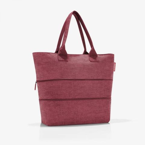 Bolsa compra extensible e1 twist maroon