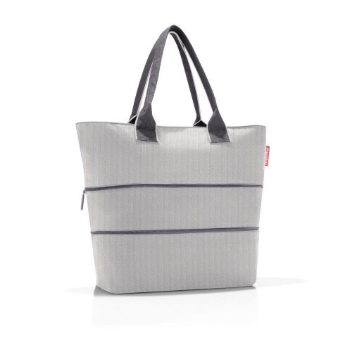 Bolsa compra extensible e1 herringbone grey