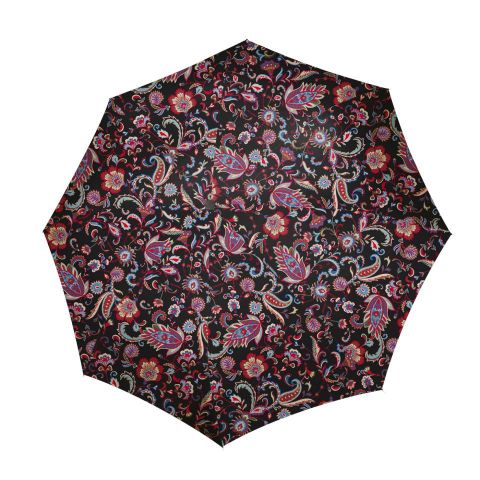 Umbrella pocket duomatic paisley black
