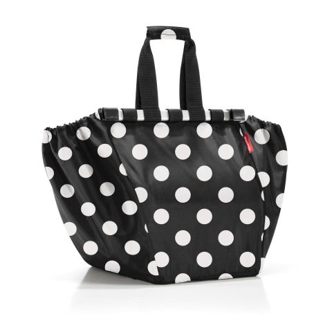 Bolsa compra cómoda dots white