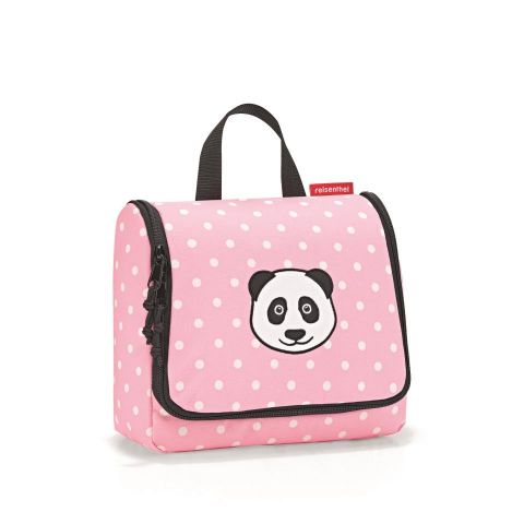 Neceser colgar panda dots pink