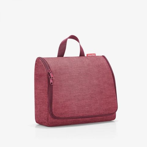 Neceser colgar XL twist maroon