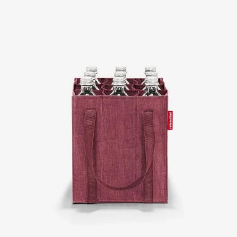 Botellero twist maroon