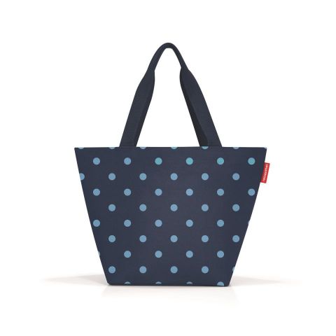 Bolsa compra M mixed dots-blue